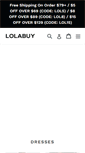 Mobile Screenshot of lolabuy.com